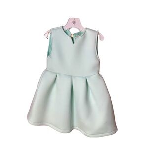 Polka. Boutique Mint Neoprene Girls Dress. Size 4. Great Condition